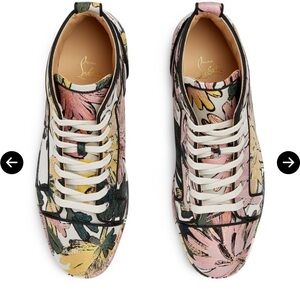 Christian Louboutin Fun Louis High Top Sneakers
Size 44.5 11.5 brand new